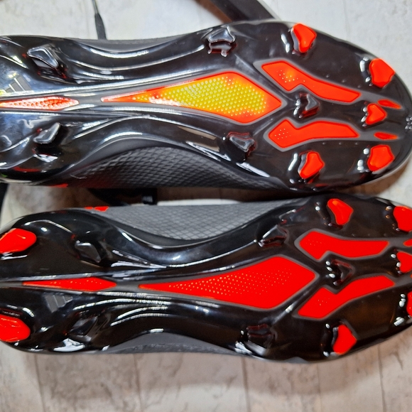 ADIDAS KIDS X SPEEDPORTAL.3 FG BLACK/SOLAR RED - Size 5 - Picture 6 of 8